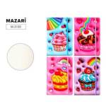 Блокнот А5 80 л. Десерты объемные М-3130