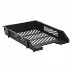 Лоток горизонтальный ErichKrause Classic черный 13391