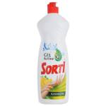 Ср-во для посуды Sorti 900 мл. Gel Active Лимон 1822-3