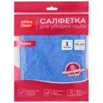Тряпка для пола OfficeClean Люкс 50х60см микрофибра 320867