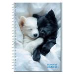 Блокнот-бизнес А5 96 л. (спираль) Мимишные щенки С0598-93