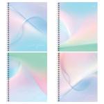 Тетрадь 96 л. (спираль) БиДжи Облака нежности soft-touch Т5гр96_лс 57655