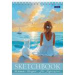 Скетчбук А5 80 л. Хатбер В хорошей компании 80Б5Агр_33801 100г/кв.м.