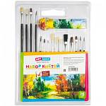 Кисти набор 15 шт. ArtSpace (пони, щетина) SB_3298