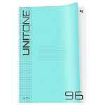 Тетрадь А4 96 л. (клетка) БиДжи UniTone Neon пластик. обложка неон голубой Т4ск96_пл 57518 