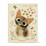 Тетрадь 80 л А5 на кольцах Bruno Visconti Love Me.Милый котик тверд. 7-80-081/22