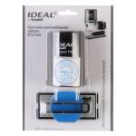 Печать самонаборная 1,5-круговая 46042/DB Ideal R1,5 d=42 мм черная 161484