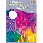 Картон цветной А4 5 л. 5 цв. Апплика Магический металлизир. С1275-03
