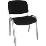 Стул Helmi HL-F01 Изо каркас хром ткань черная 330632