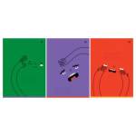 Тетрадь А4 96 л. (клетка) БиДжи Monocolor Emotions Т4ск80 63256