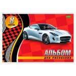 Альбом д\рис. 8 л. Хатбер Спортивные авто мел.обл. 8А4С/09285