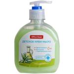Мыло-крем жидкое 300 мл. OfficeClean Детское Оливковое масло и алоэ с дозат. 319531