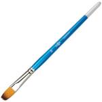 Кисть синтетика № 10 Гамма плоскоовальная 280618.0708.10