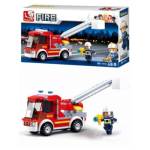 Конструктор SLUBAN Пожарные Спасатели 136 дет. 1 фигур. М38-В0632