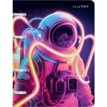 Тетрадь 80 л. А5 на кольцах К-Э Яркий космос ТК805397