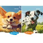 Блокнот А7 48 л. П-П Собачка и природа Б48-4705 КБС