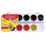 Краски акв. 12 цв. б/к п/к Гамма Юный Художник 212071