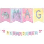 Гирлянда-флажки Единорог нежный 1505-2068