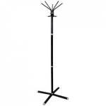 Вешалка напольная Титан Классикс-С металл черная 10 крючков 0110