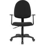 Кресло оператора Бюрократ СН-1300 Престиж+ ткань черная крестов.пласт./1119272
