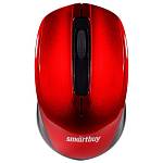 Мышь Smartbuy ONE 332 красный беспроводная USB, 3btn+Roll