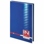 Блокнот А5 96 л. BRAUBERG INDAY blue 121929