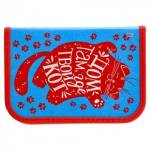 Пенал 1 секц. большой 190*130 мм БиДжи Твой кот 4401