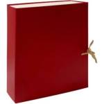 Короб архивный 120 мм. бумвинил Lamark112  AB0112-RD красный