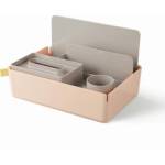 Подставка д/пишущих прин. Deli XDM33green 31,5х21х18,6см разборн. зеленый