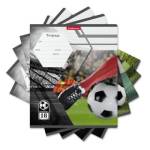 Тетрадь 18 л. (линия) ErichKrause Dribbling 52937  /10 MIX