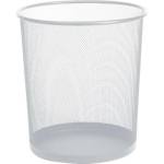 Корзина для бумаг deVENTE 4106103 22х26,5х28 круглая метал. серая