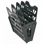 Лоток веерный 5-ти секц. СТАММ черный ЛТ91