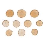 Срез дерева d 2-3см ± 0,5 10шт береза СРЕЗ-21