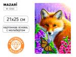 Мозаика алмазная 21х25 Лиса М-12303