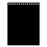 Блокнот А5 60 л. (спираль) БиДжи Для конференций черный Б5гр60 8593