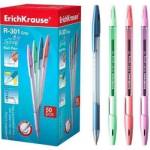 Ручка шариковая EК 0,7 R-301 GRIP SPRING Stick 39532 синий