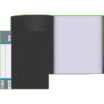 Папка с 60 карманами deVente 3105404 черная