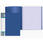 Папка с 40 карманами deVente 3103407 синяя