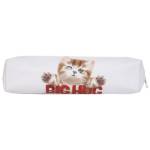 Пенал-тубус Creativiki КОТЕНОК 200x45x45 белый полиэстер