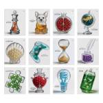 Комплект тем. тетрадей 48 л. 12 шт. БиДжи Юный гений ТПК5ск48 62323