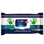 Салфетки Влажные AURA Derma Protect 72 шт. с ромаш. KK/12 29546 ЧЗ