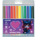 Фломастер 12 цв. deVENTE Friends Forever блистер 5081630