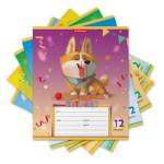 Тетрадь 12 л. (линия) ErichKrause Корги 51408