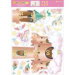 16.11.00600 Наклейка ростомер Замок принцессы