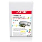 Пленка д/ламинир. А4 80 мкм, 100 шт deVENTE матовая 4122310