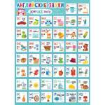 Плакат 0-02-567А Английские звуки