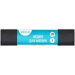 Пакеты для мусора 240 л. 5 шт. VEGA 25 мкм  344031