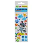 Карандаши цв. 18 цв. Silwerhof Веселые друзья 1486329 дерево РАСПРОДАЖА