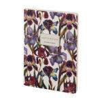 Тетрадь 60 л. Bruno Visconti Flora Ирисы из экокожи, линия. 7-60-1315/16