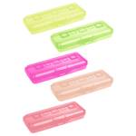 Пенал для кистей СТАММ пластик ассорти ПН-31139ЧГ 359410